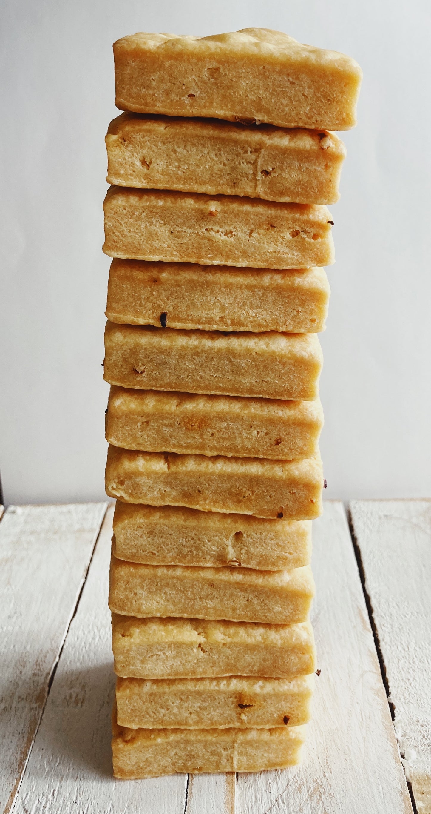 Spicy Cheddar Shortbread