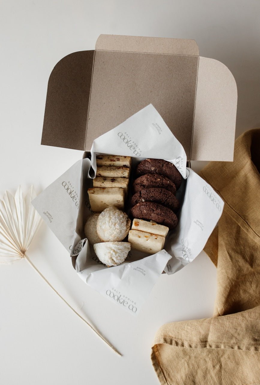 Small mixed cookie box - Salt Spring Cookie Co